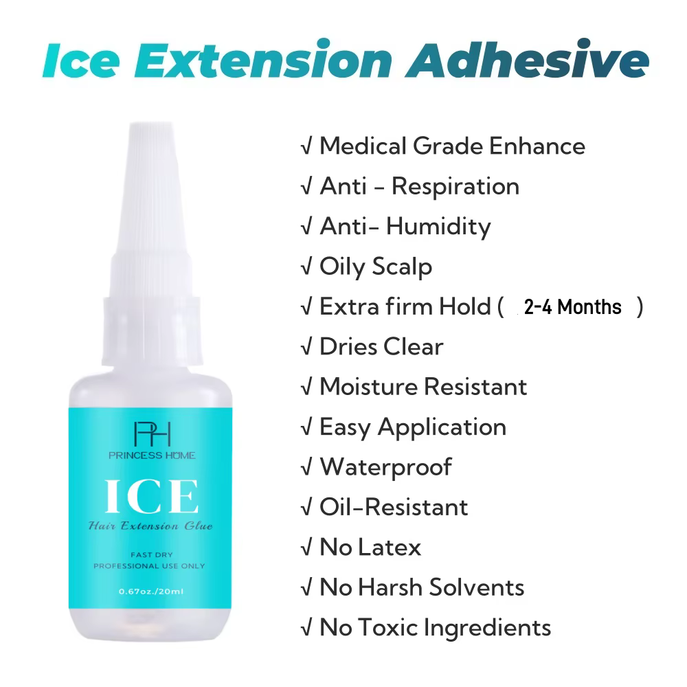 Kits de Gel de colle pour extensions de cheveux