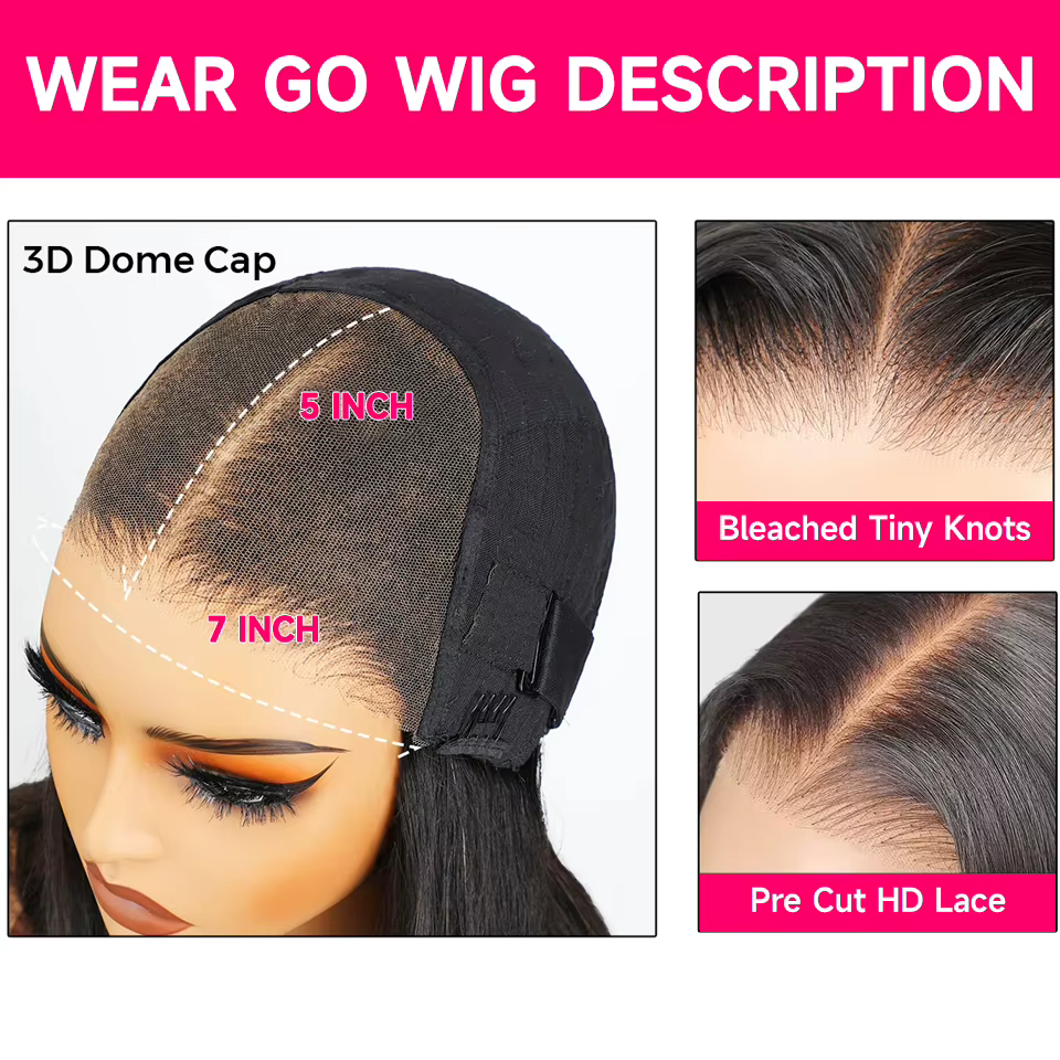 Perruque Lace Front Wig sans colle-ISEE Hair
