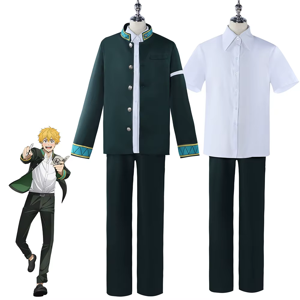 Anime coupe-vent Hajime Umemiya Hayato Suo Cosplay Costume perruque Haruka Sakura uniforme scolaire Costumes d'halloween pour hommes femmes