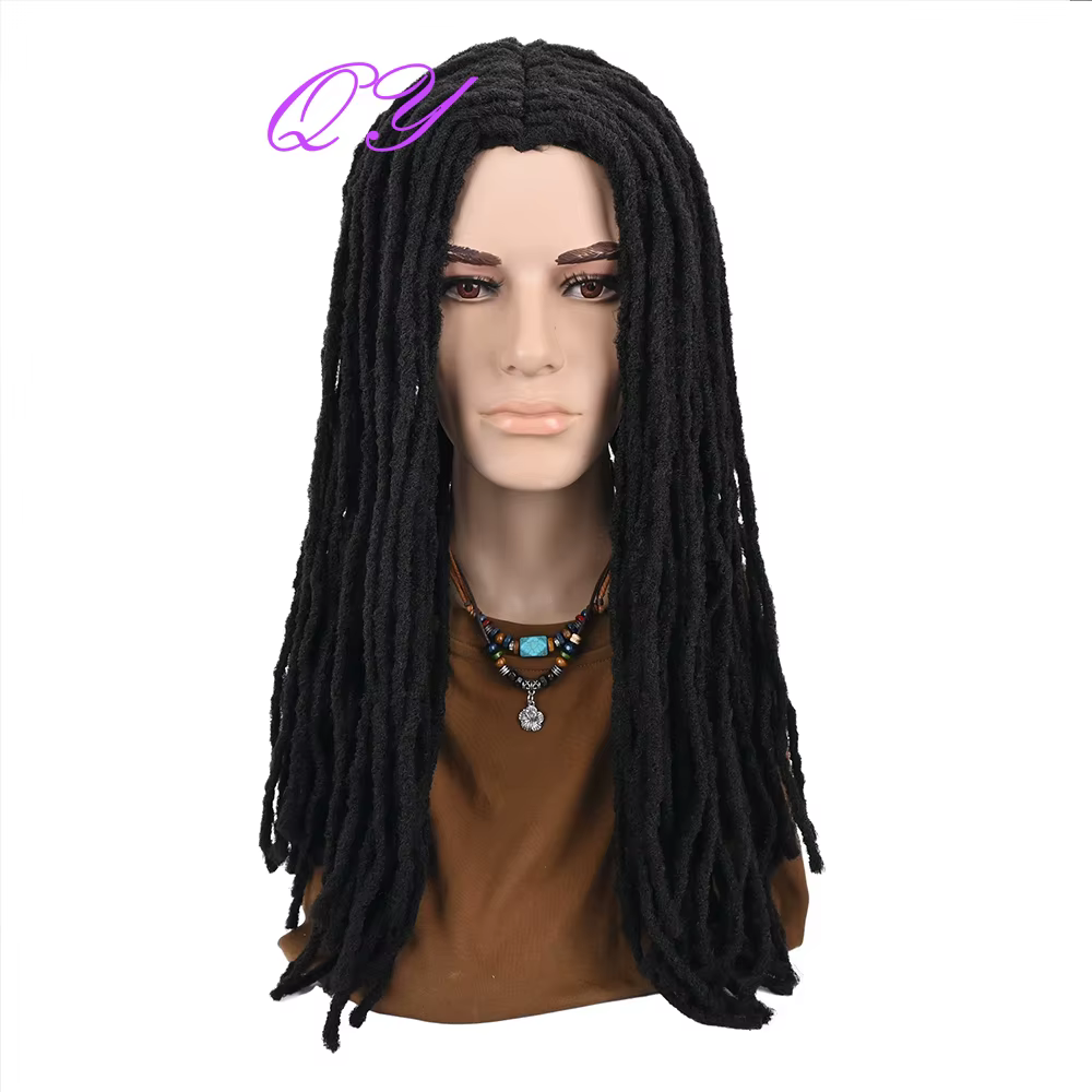 Dreadlocks longs ultraviolets pour hommes