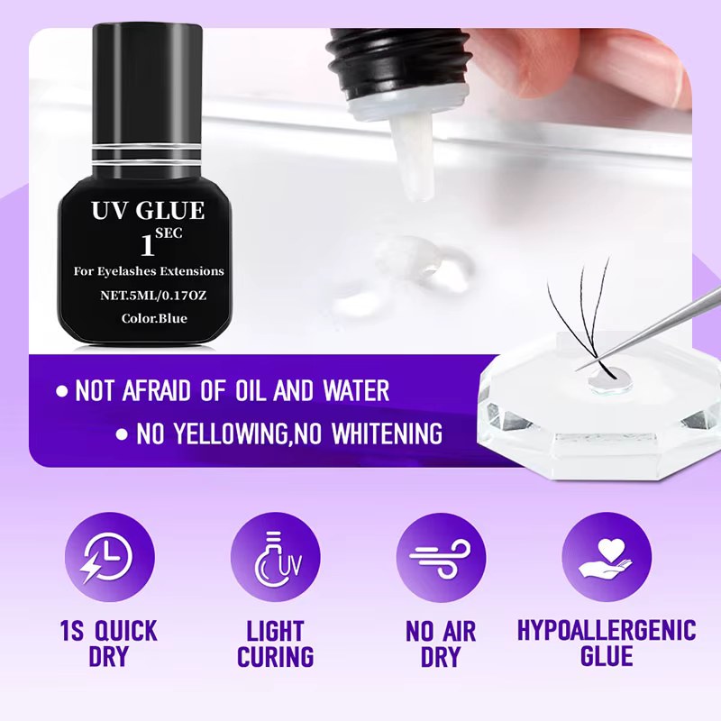 Colle UV pour extension de cils