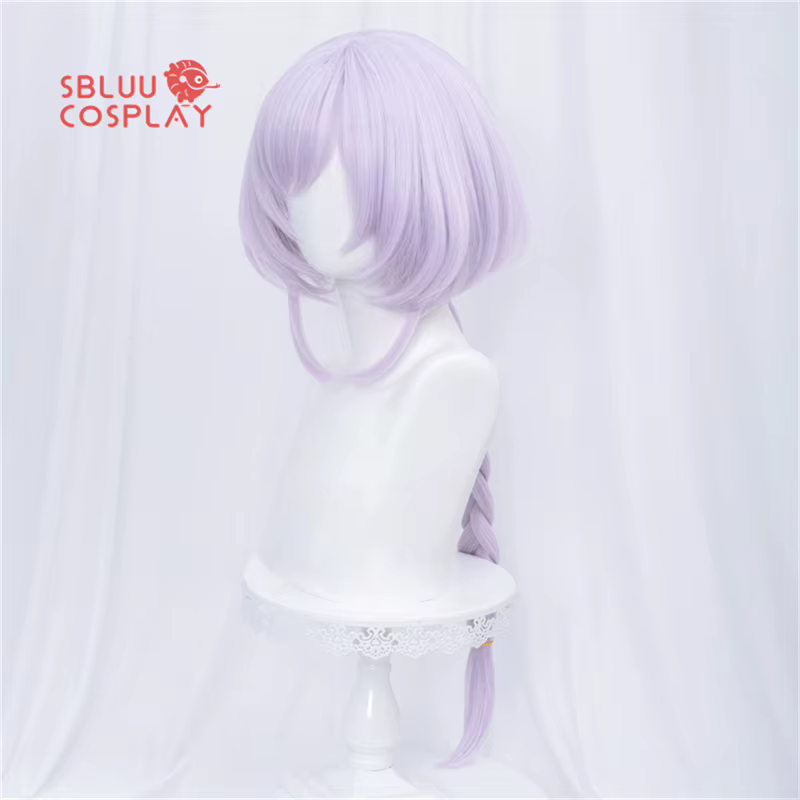 SBluuCosplay-Perruque de Cosplay Genshin Impact, Qiqi