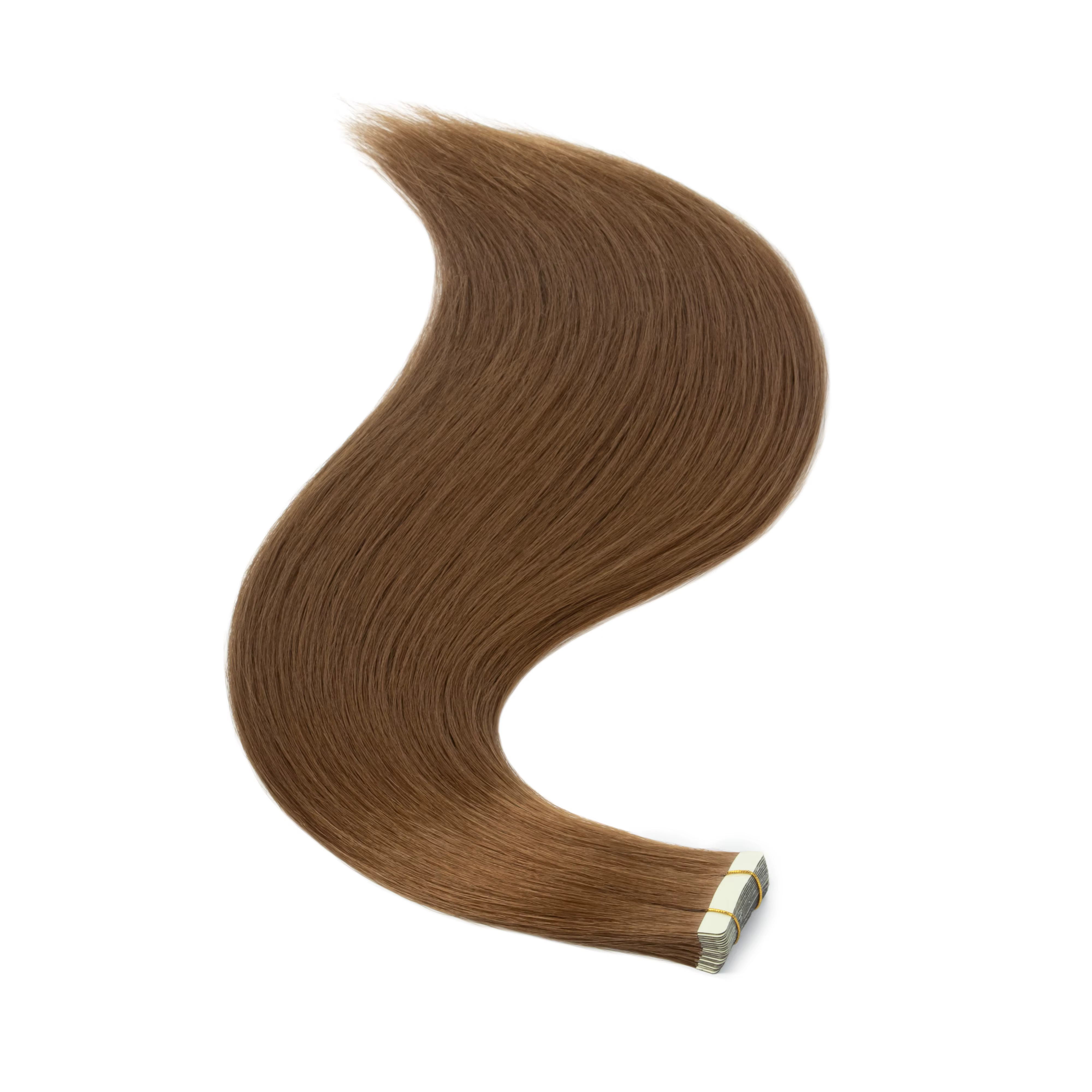 20 extensions de cheveux synthétiques lisses à clipser
