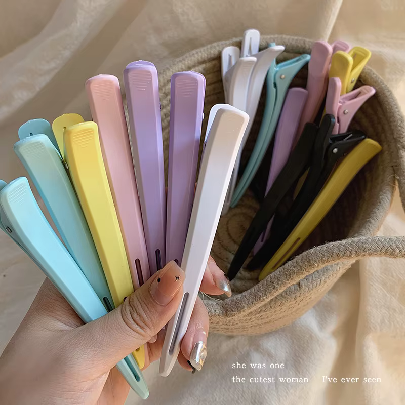Barrettes à cheveux sans couture de couleur gelée pour femmes