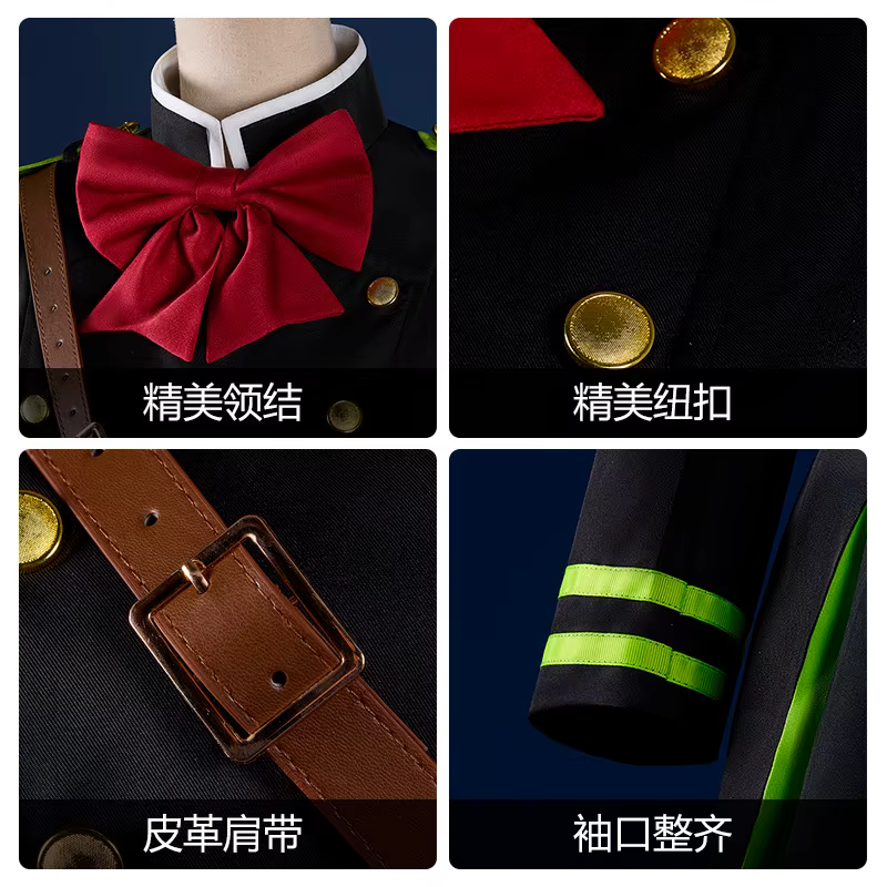 Mitsuba Sangu Cosplay Anime séraphin de la fin Costume Sangu mitsuba perruque