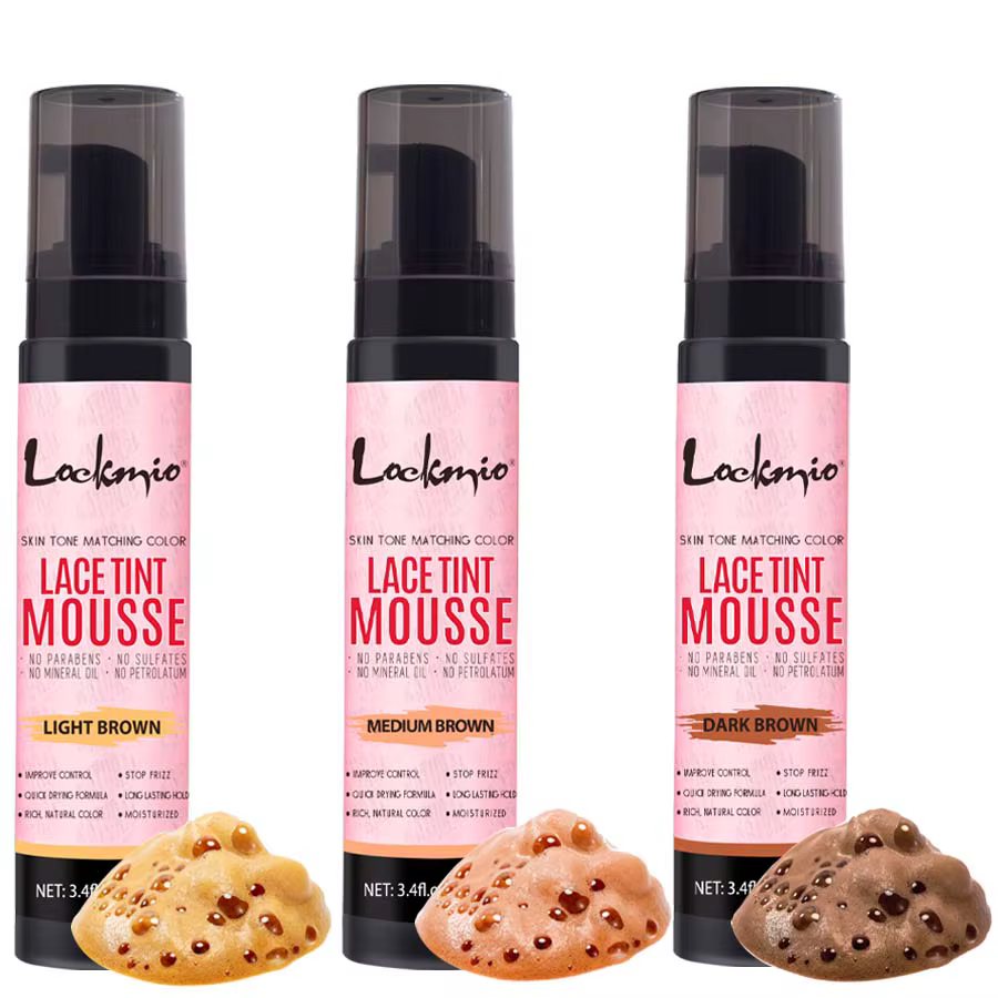 Mousse de teinte pour perruque