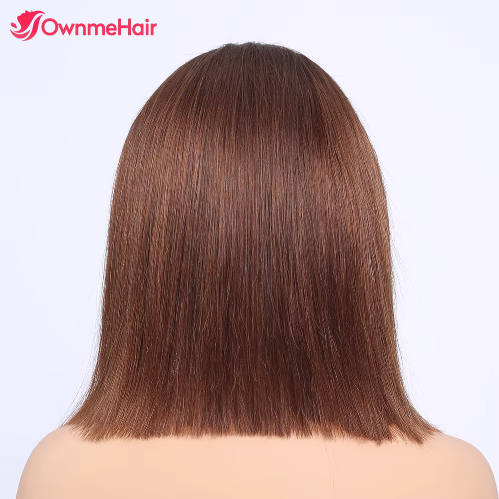 Perruques de cheveux humains sans colle