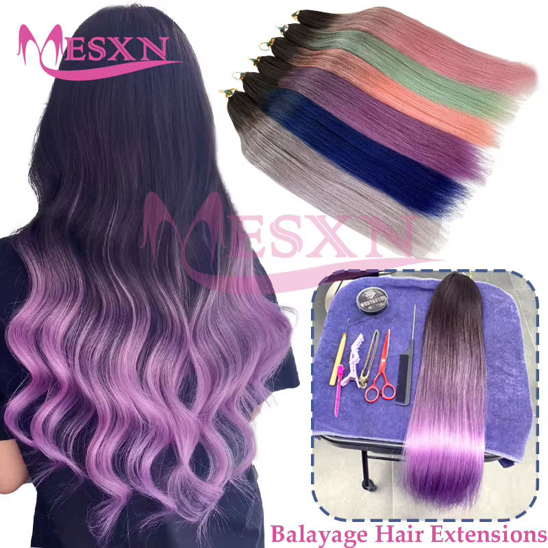 Nouvelles extensions de cheveux en plumes naturel 100% vrais