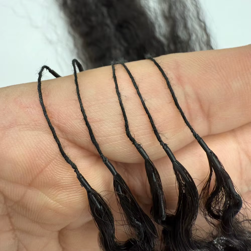 Extensions de cheveux humains bruts 100% naturels