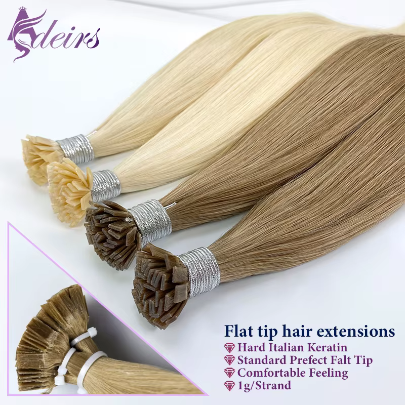 Extensions de Cheveux à Pointe Plate