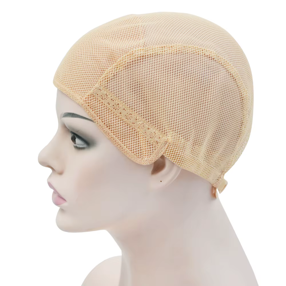 Bonnets de perruque avant Double dentelle