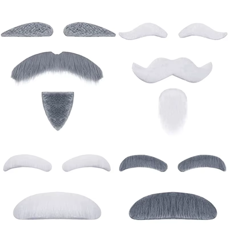 Ensembles d'extensions de cheveux synthétiques de noël