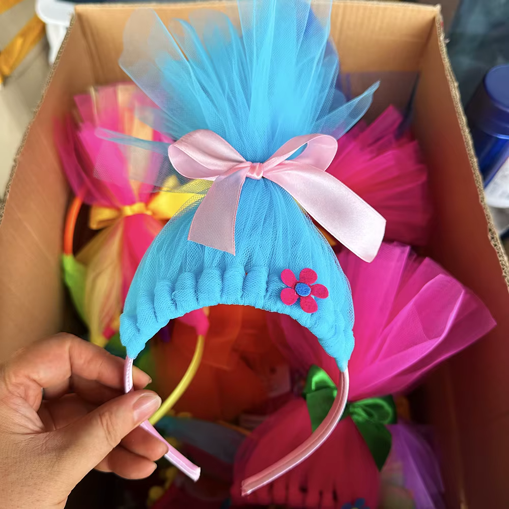 Accessoires pour cheveux de fête Trolls Poppy Princess