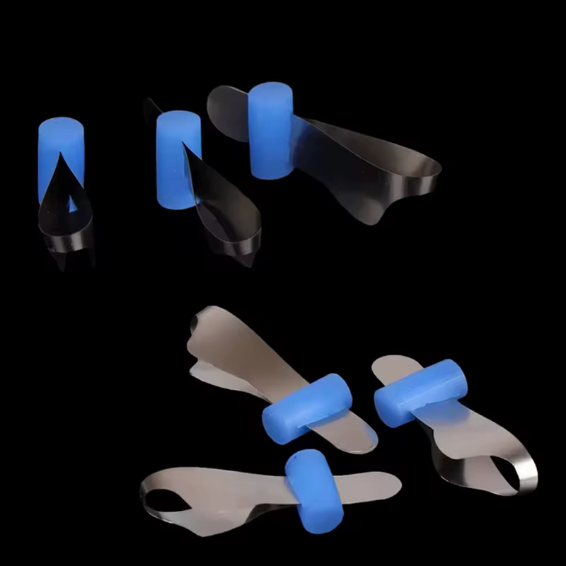 Matrices dentaires métalliques sectionnelles préformées pour orthodontie, matrices en polyester, matériels dentaires pour dentistes
