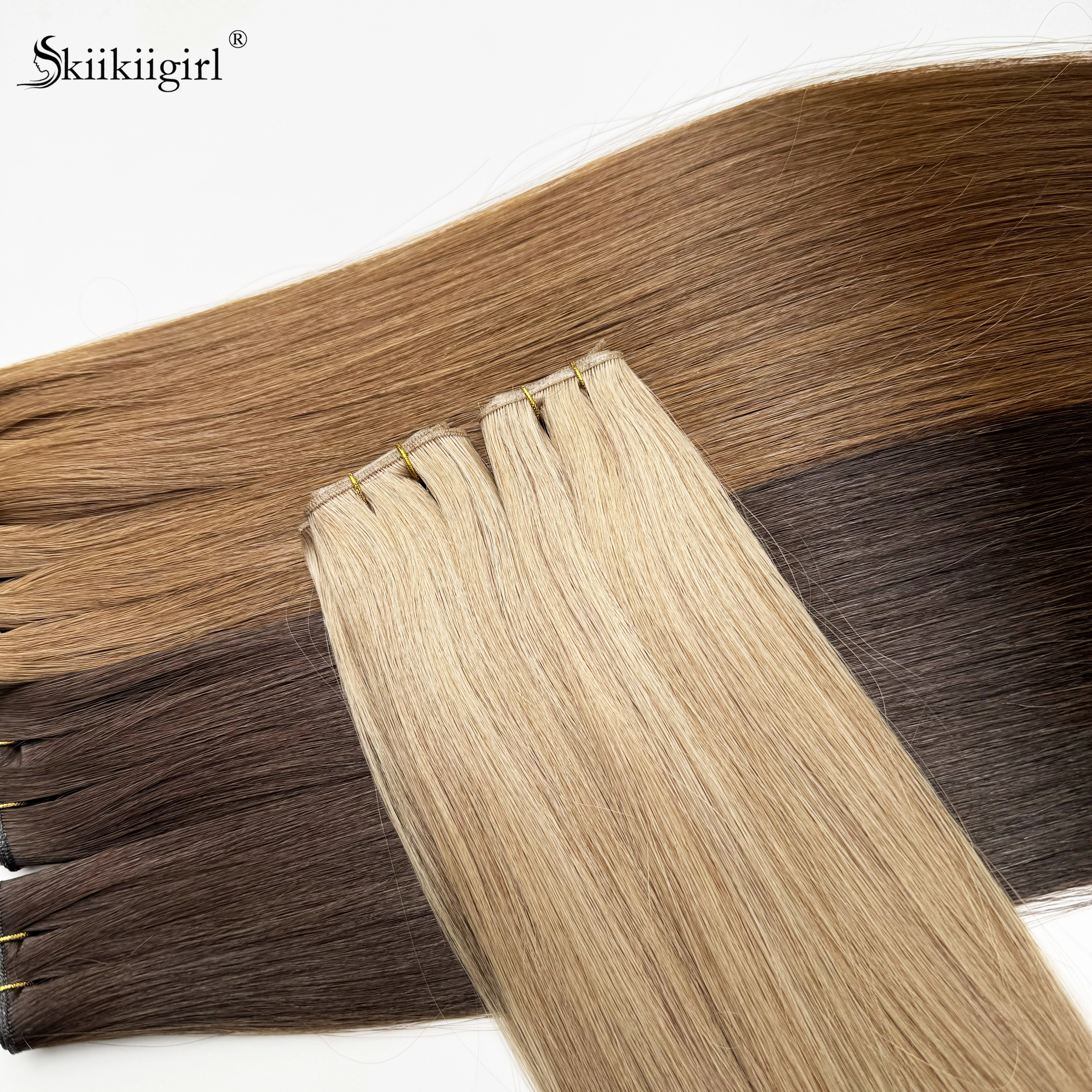 Extensions de cheveux humains Genius Trame 50G Remy