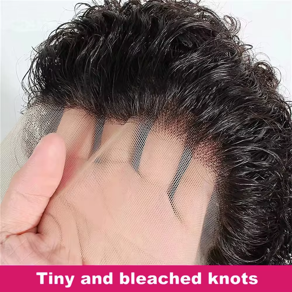 Perruque Lace Frontal Wig brésilienne bouclée