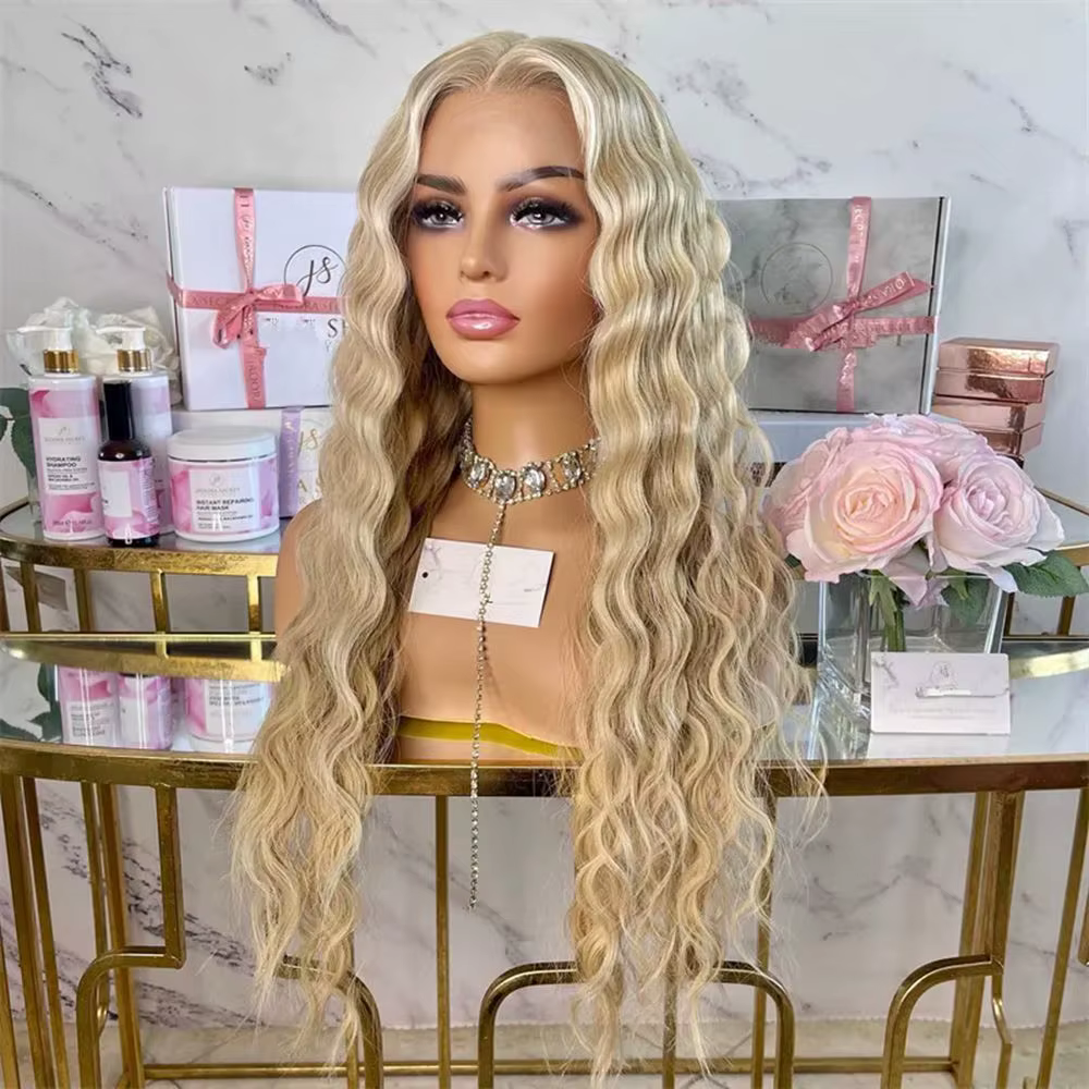 UNIQUEWIG – perruque Lace Wig synthétique longue de 26 pouces