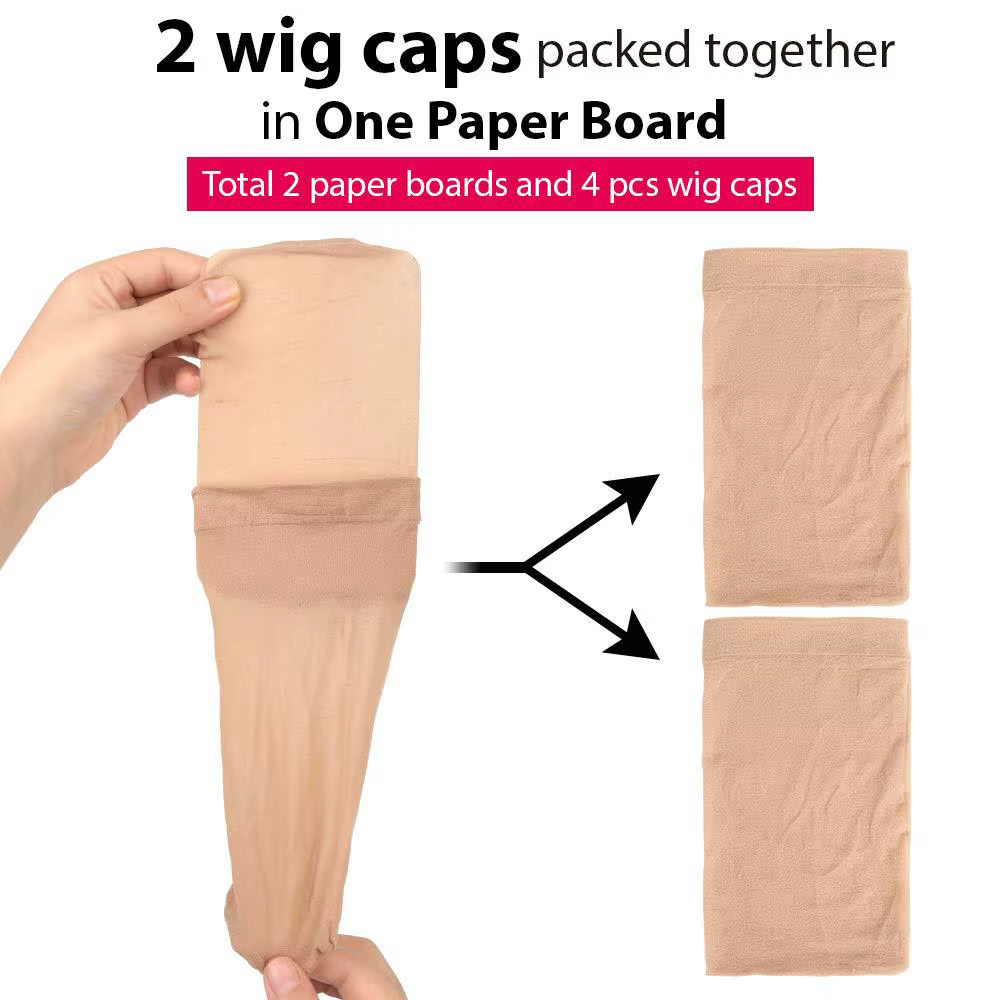 Bandes de maintien pour perruques et bonnets de perruque en maille pour maintenir