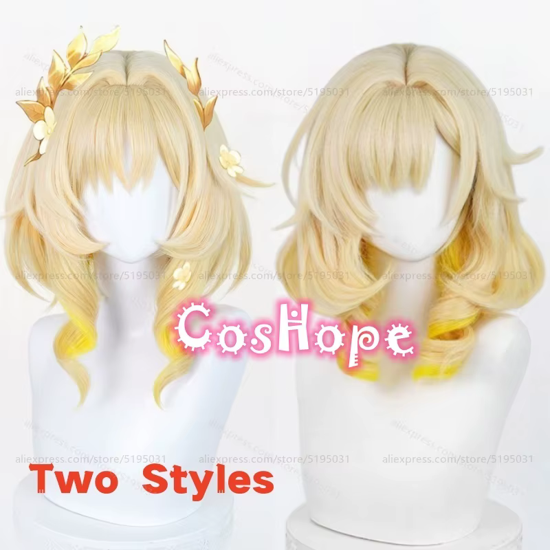 Perruque de Cosplay HSR Aglaea