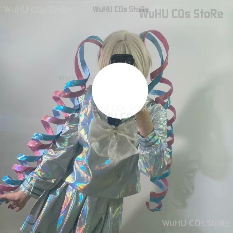 Queue de cheval pince à cheveux nouvel an perruque nécessaise fille STREAMER surdose kangel pluie Cosplay