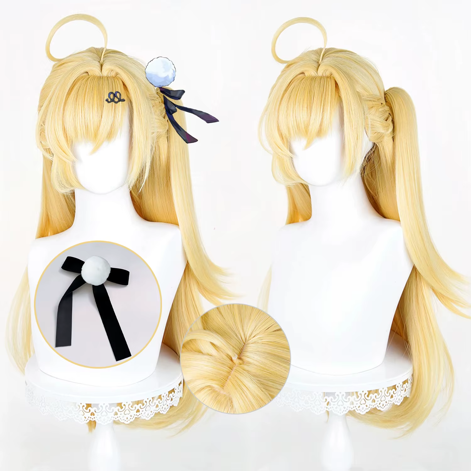 ZZZ Cissia – perruque de Cosplay synthétique de 72cm