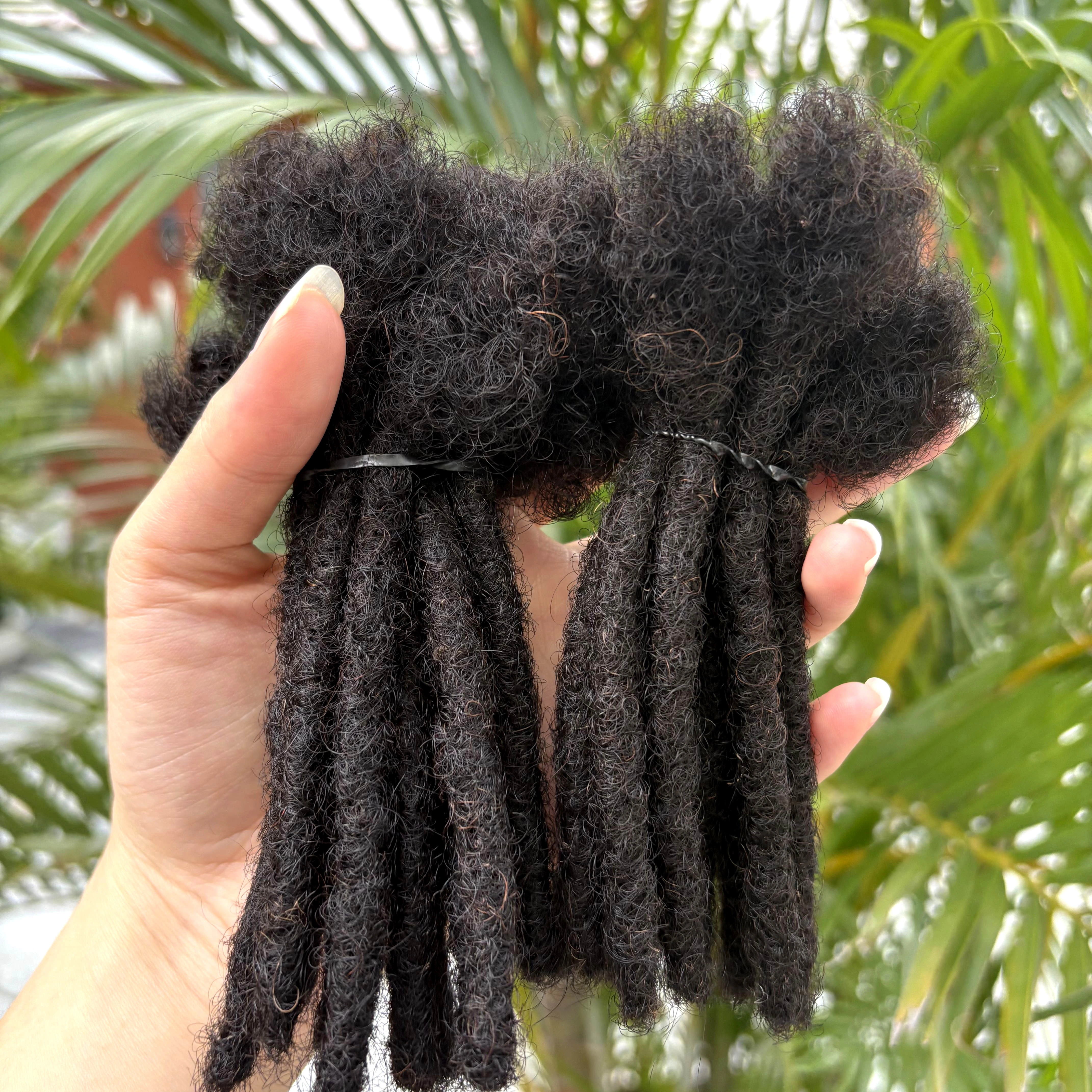 Extensions de dreadlocks naturelles en cheveux humains