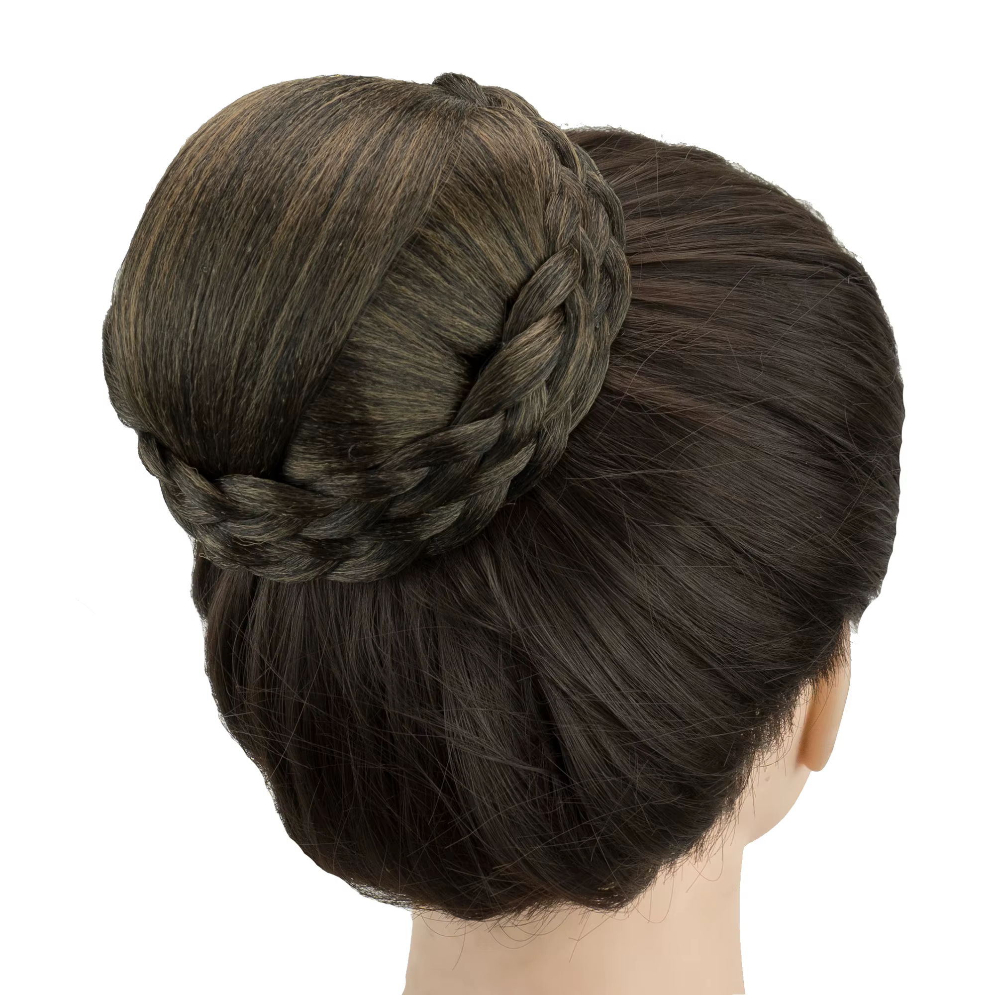 Soowee Chignon tressé cheveux synthétiques