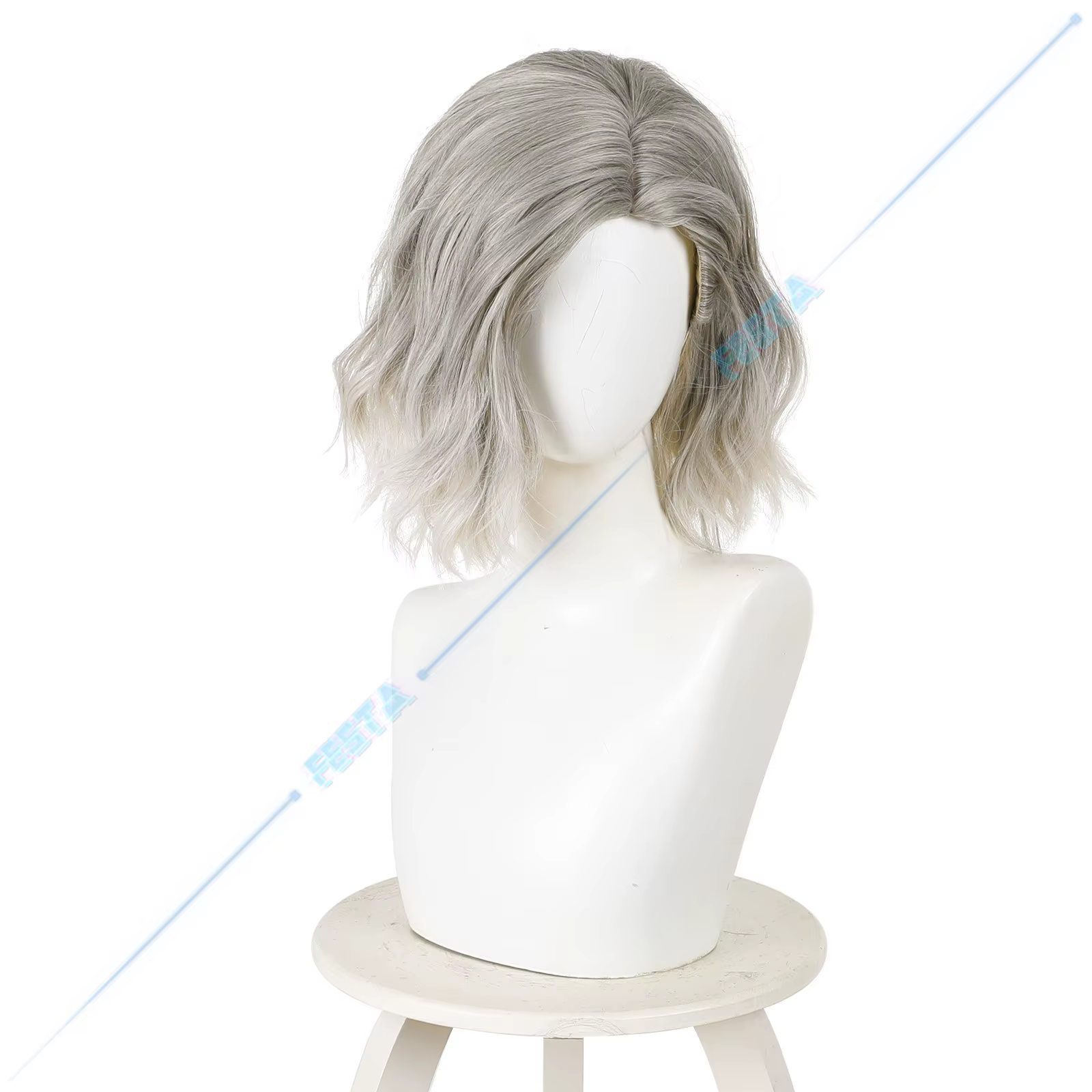 Perruque de cosplay Resident Evil Requiem Grace Ashcroft pour femme