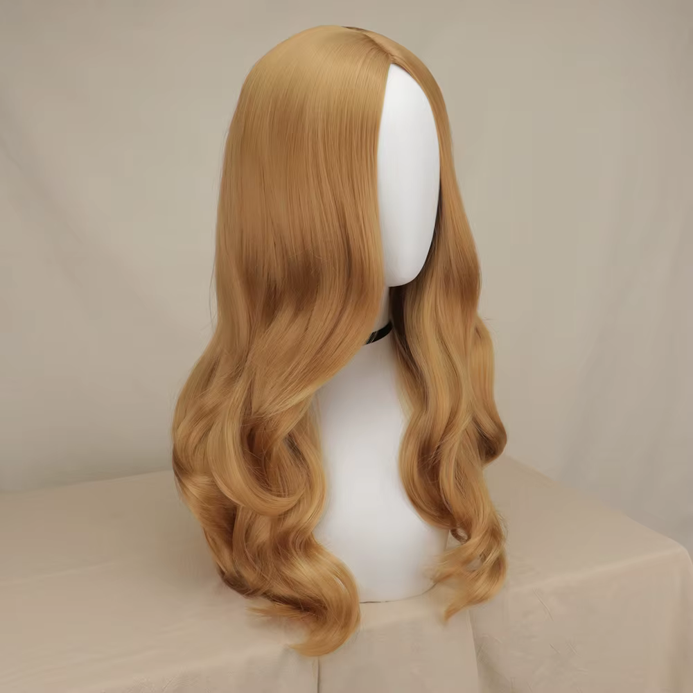 Perruque synthétique bouclée Megan Cosplay