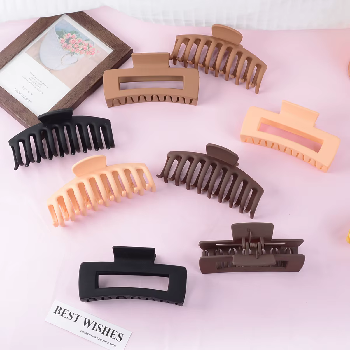 Pinces à cheveux noires pour femmes