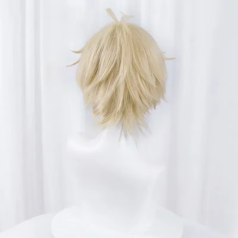 Mikaela Hyakuya Cosplay perruque hommes courte