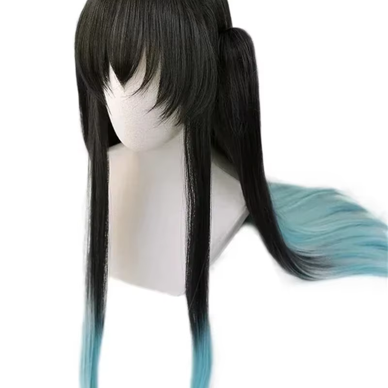 Perruque de Cosplay Anime Tokitou Muichirou