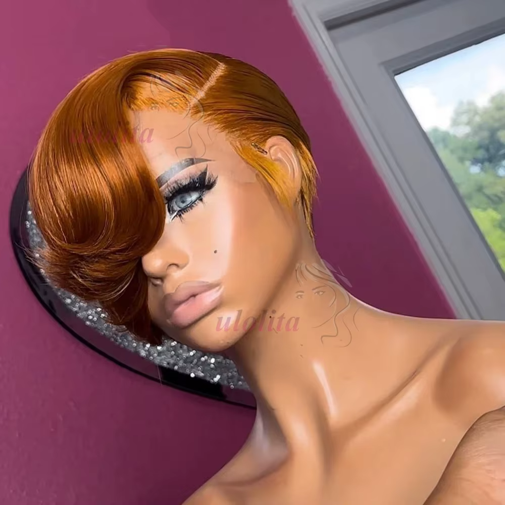 Perruque Lace Frontal 13x4 en cheveux humains Remy brésiliens