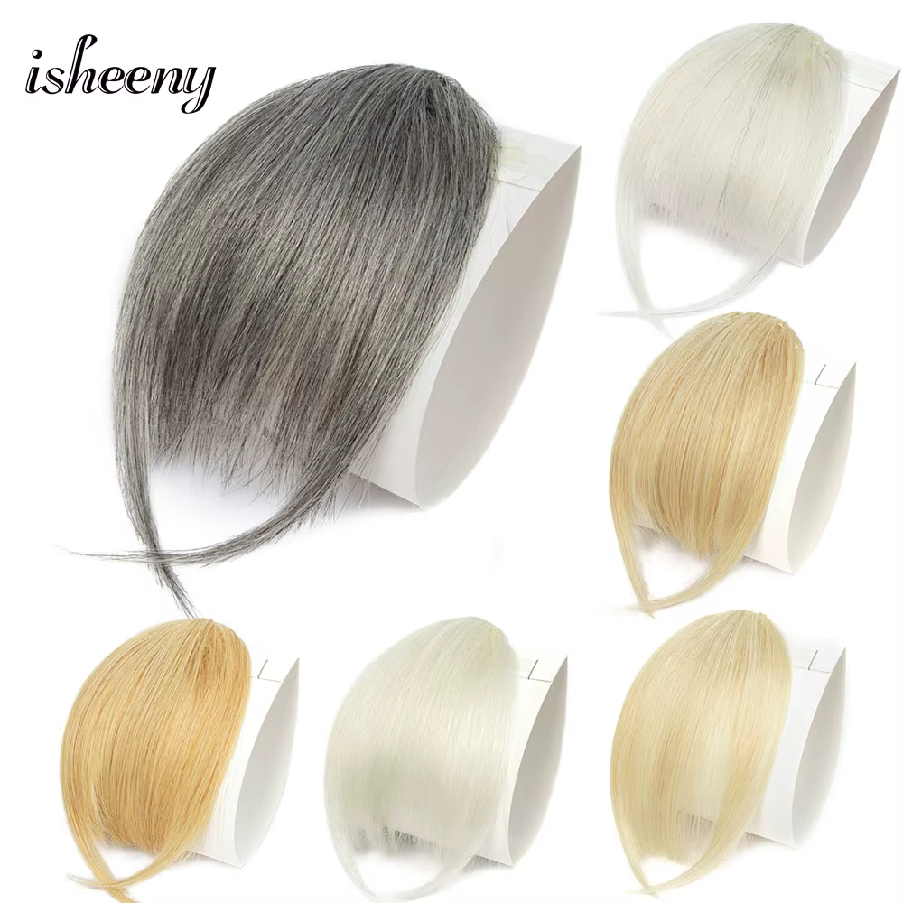 Isheeny Frange en cheveux humains naturels