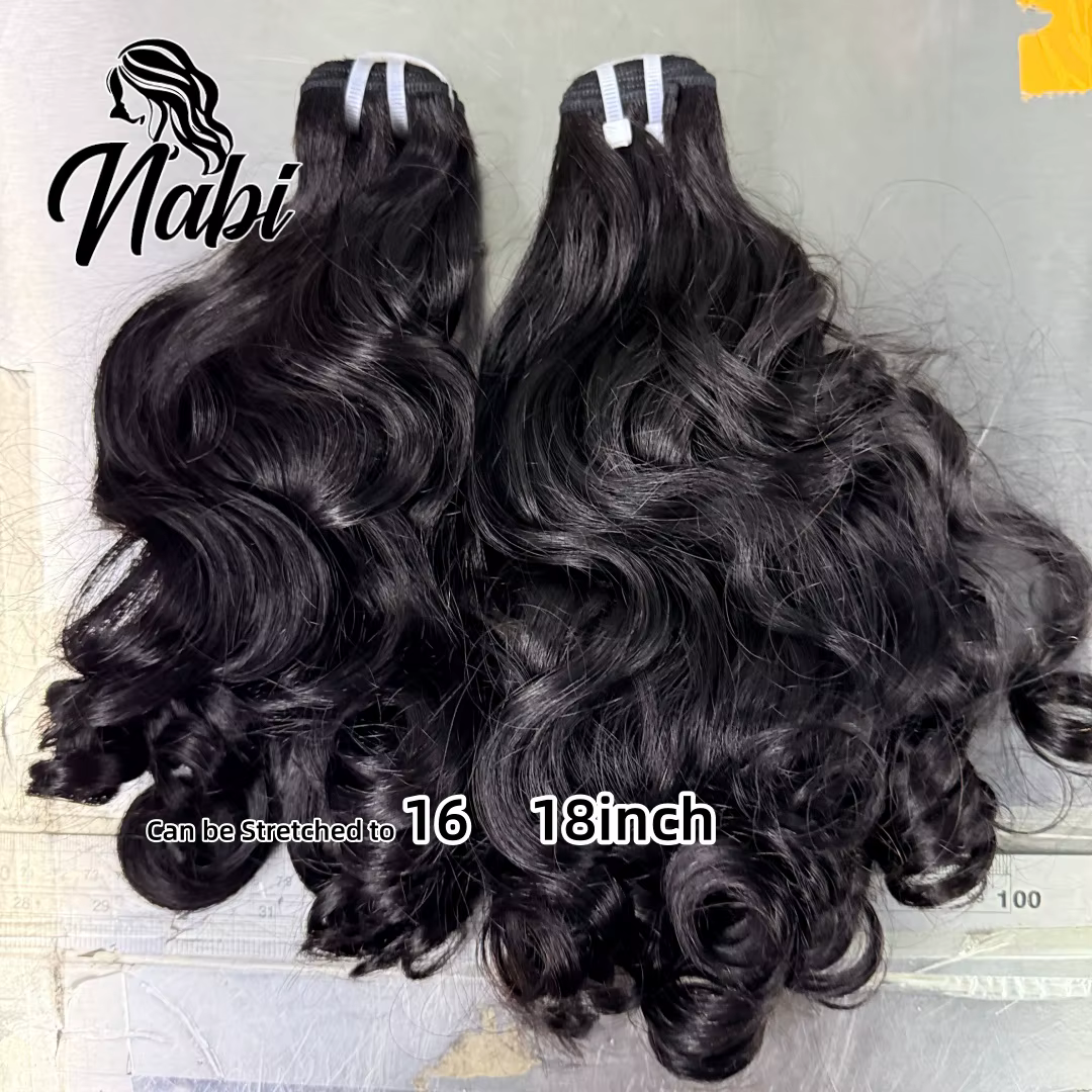 Extensions de cheveux humains vierges indiens de 8 à 18 pouces pour tissage