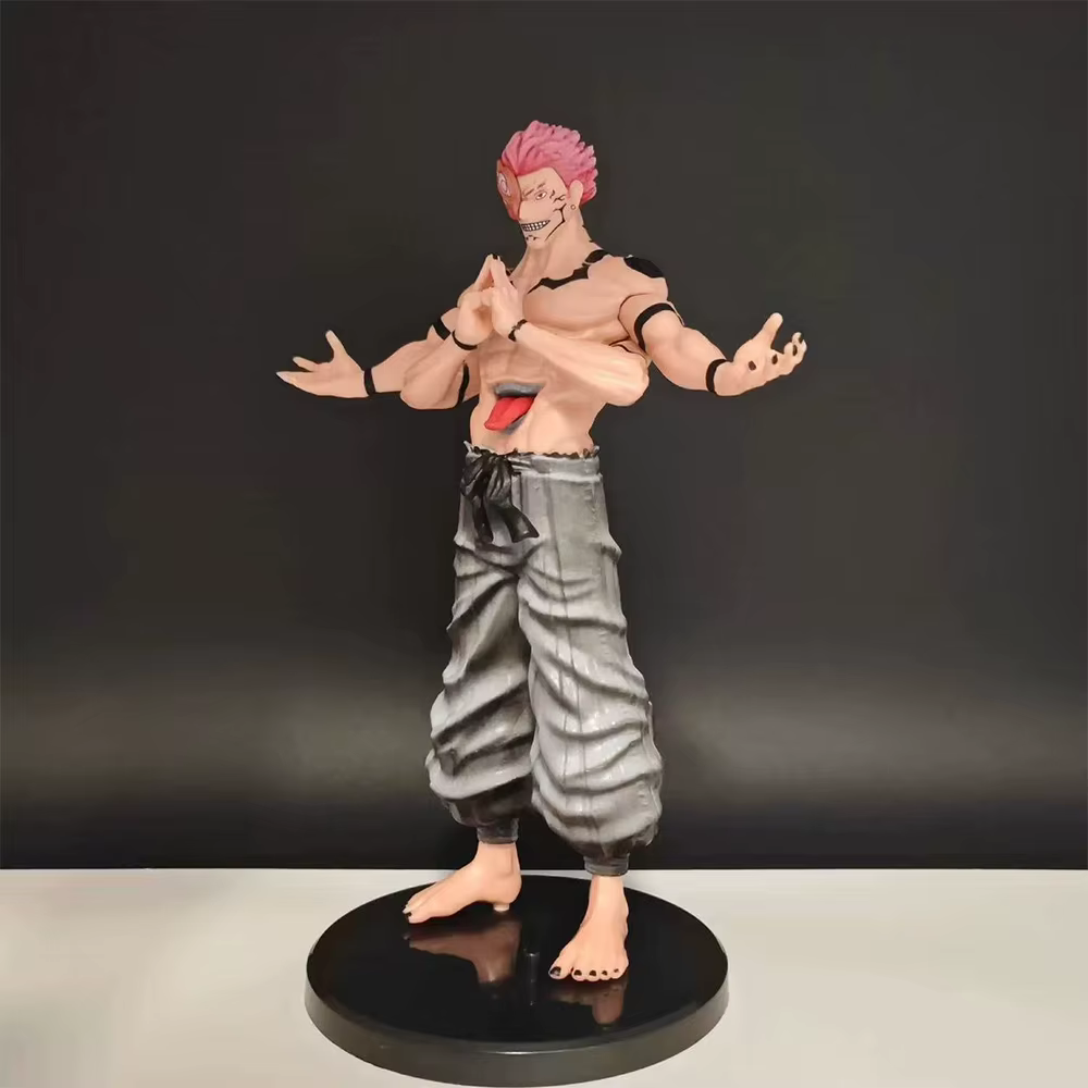 Figurine Sukuna Ryomen Sukuna 20CM Anime Jujutsu Kaisen, Modèle de Golf sur Pied pour Bureau, Jouet de Collection, Ornements en PVC