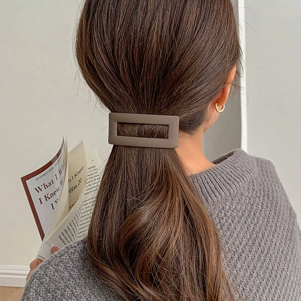 Pince à cheveux française pour femmes et filles