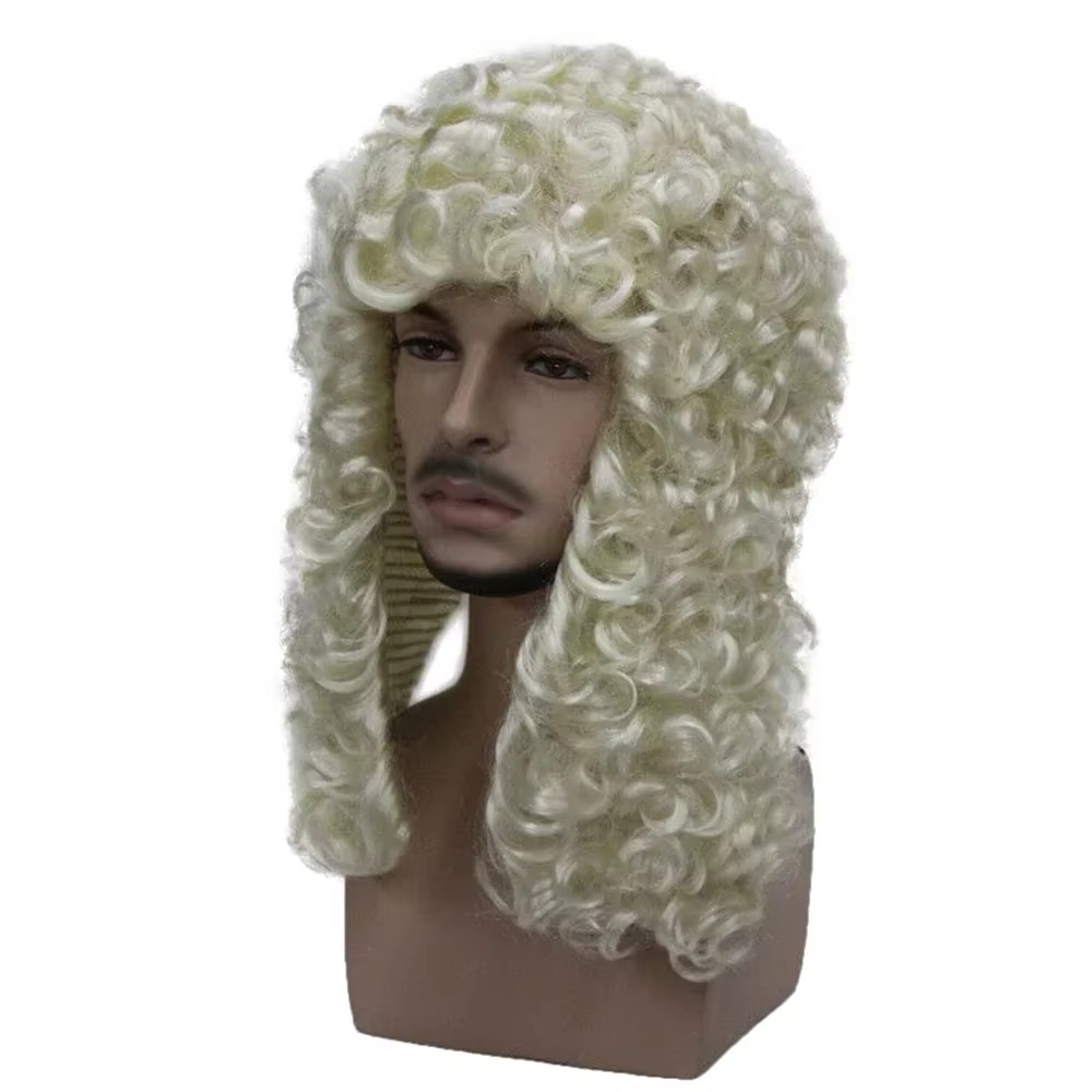 Perruque Cosplay synthétique pour homme