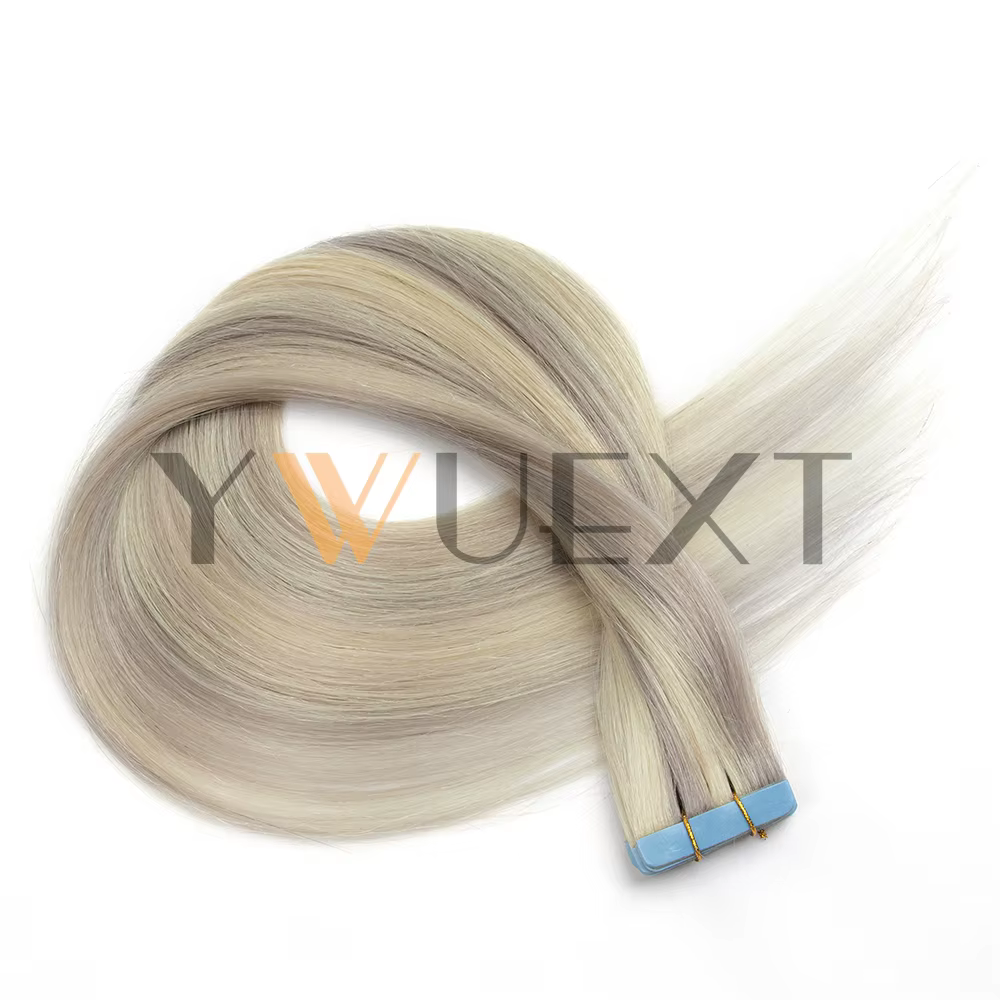 Extensions de cheveux humains naturels lisses