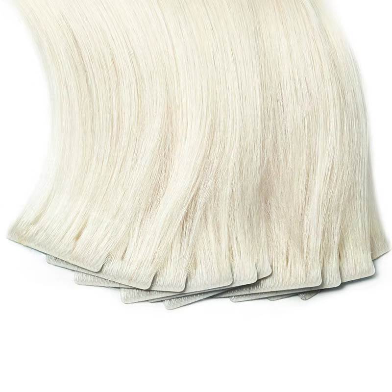 Extensions de cheveux invisibles à bandes adhésives