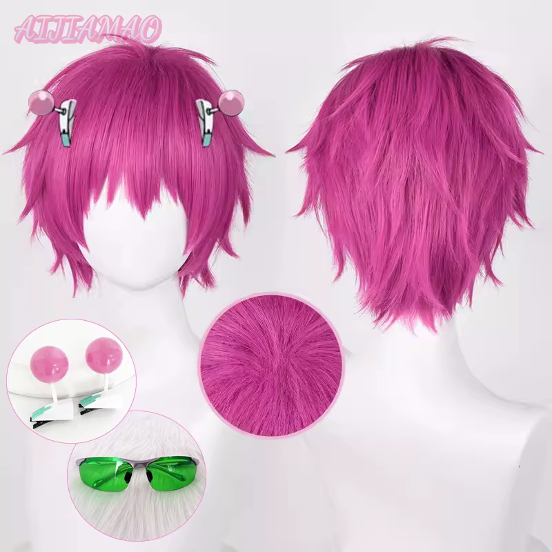 Nouveau! Saiki Kusuo Cosplay perruque Anime la vie désastreuse