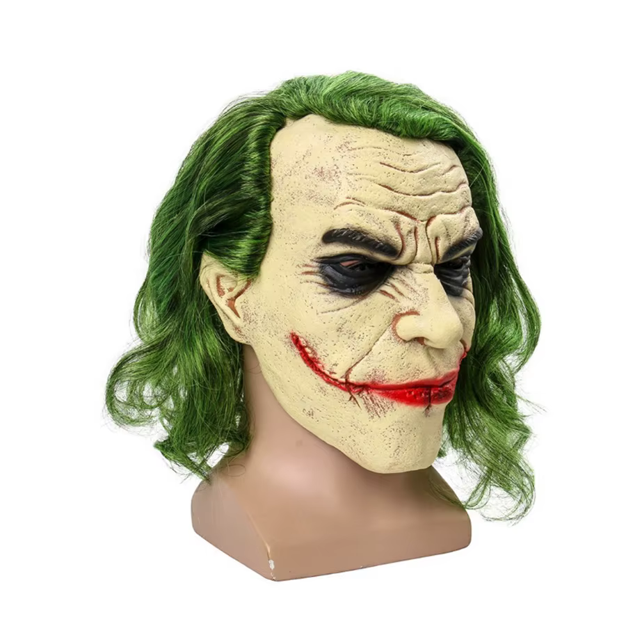 Perruque Complète de Cosplay avec Cheveux Verts