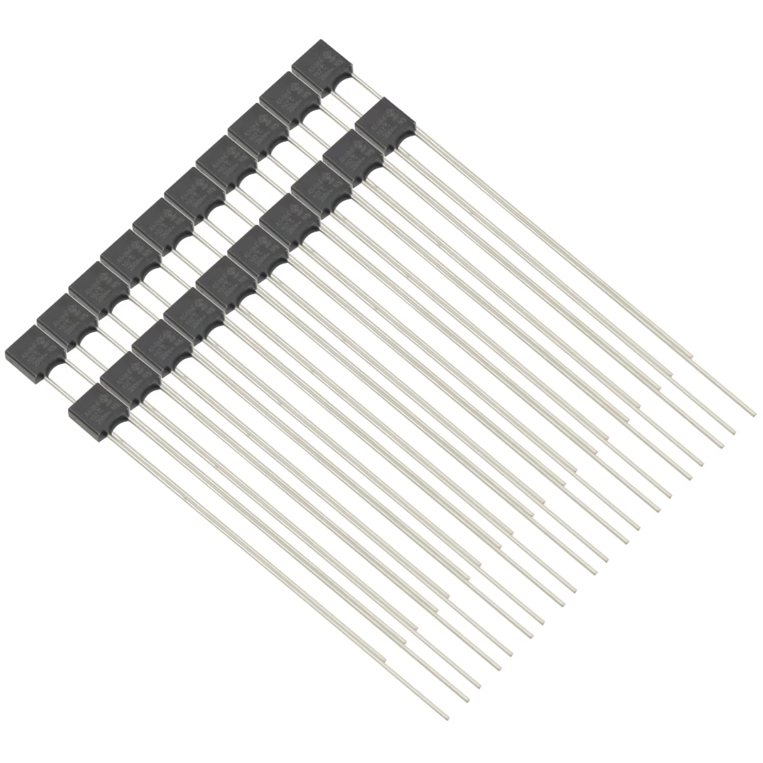 10 pièces fusible thermique coupure TF 102 ℃ 102 degrés 250V 3A A1-3A-F
