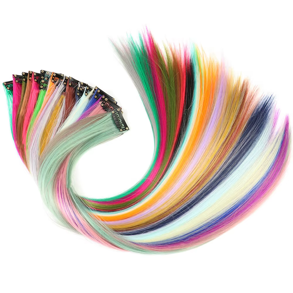 LANSA Extensions de cheveux synthétiques avec Clips