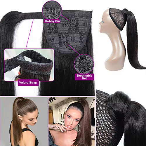Extensions de cheveux humains brésiliens Remy 10-32 pouces