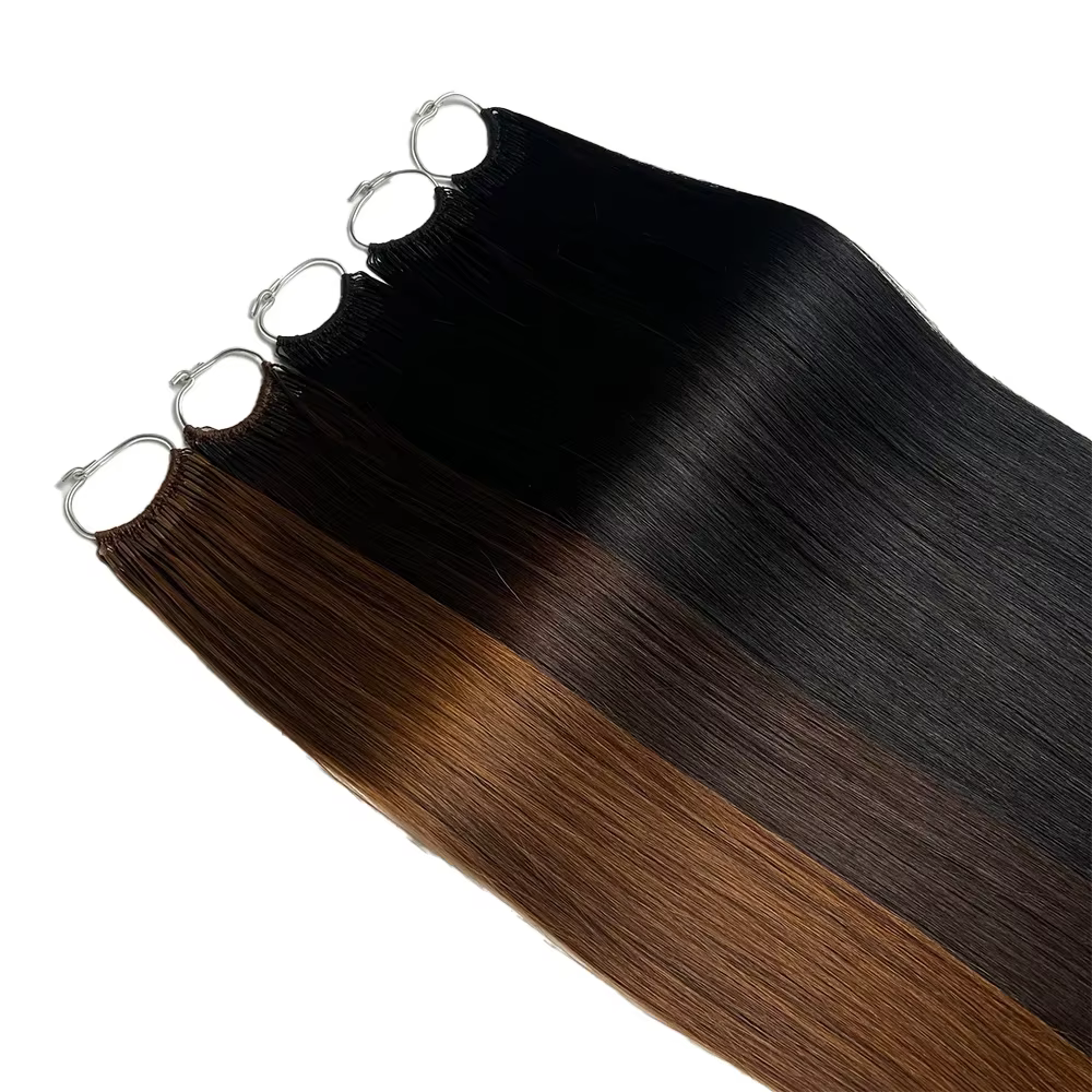 Extensions de cheveux DIYOMO en coton Remy vierge