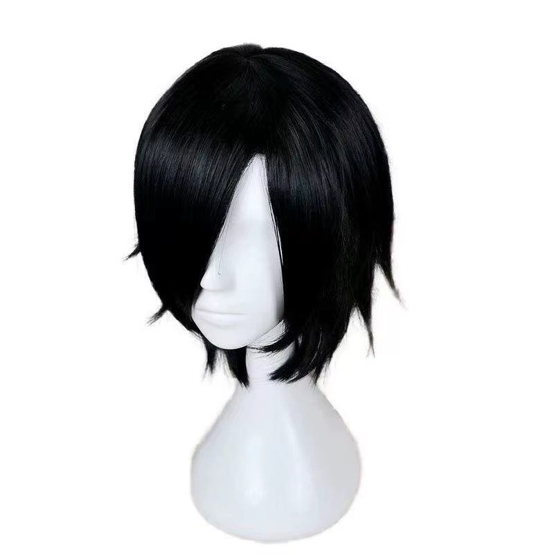 Perruque de Cosplay Anime Sasuke Boruto