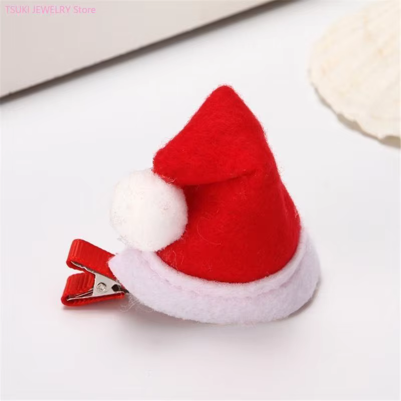 62KE – pince à cheveux pour chapeau noël