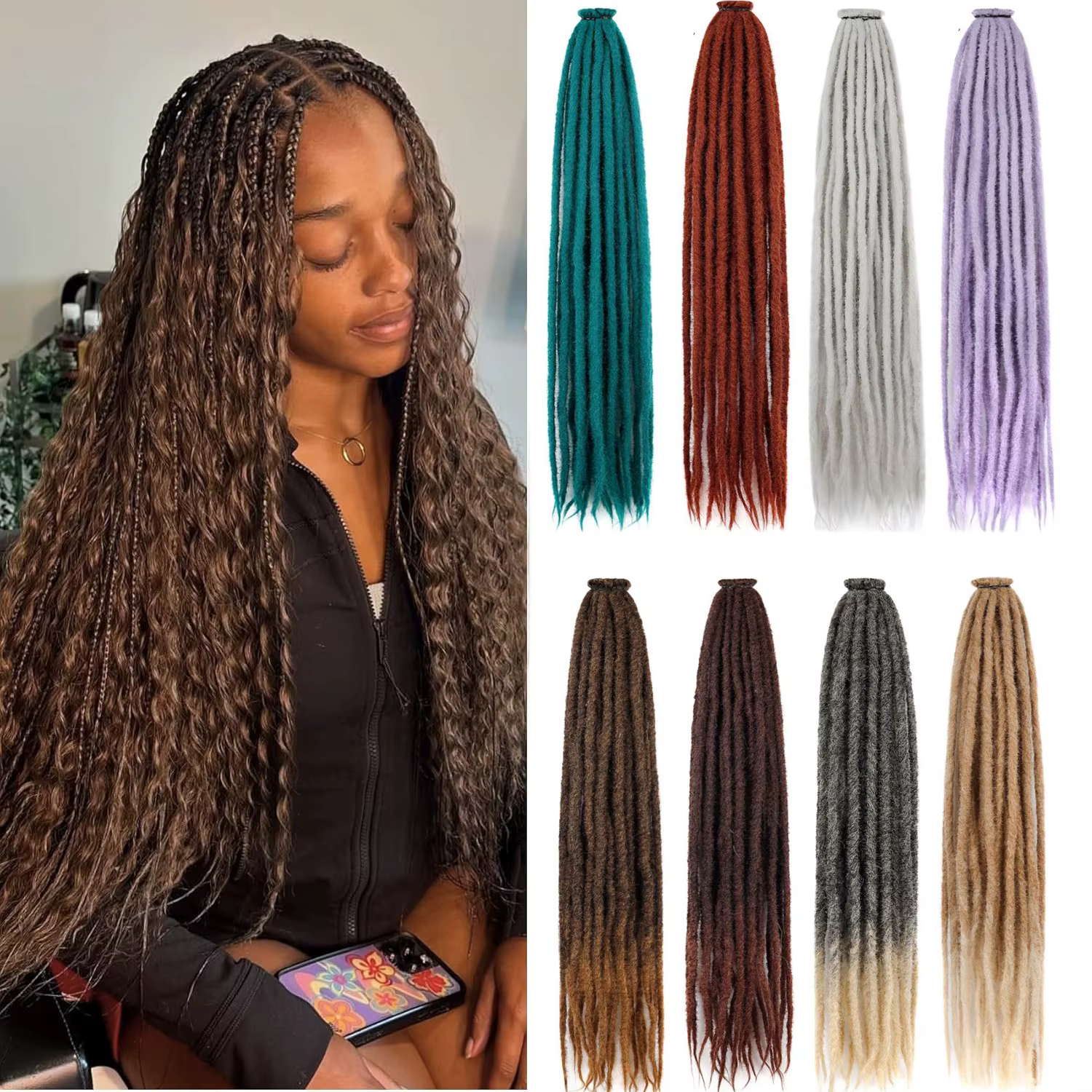 Tressage Extension de cheveux 36 pouces pré-étiré