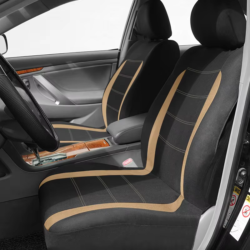 AUTO PLUS-Housses de siège de voiture, taille universelle, adaptées à la plupart des voitures, SUV, camion, camionnette, accessoires intérieurs, ensemble complet